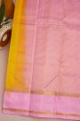Coimbatore Soft Silk Yellow Saree