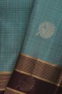 Coimbatore Soft Silk Sky Blue Saree