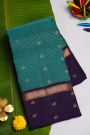 Coimbatore Soft Silk Sea Blue Saree