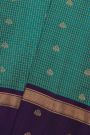 Coimbatore Soft Silk Sea Blue Saree