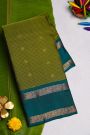 Coimbatore Soft Silk Mehendi Green Saree