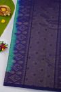 Coimbatore Soft Silk Sea Blue Saree