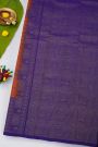 Coimbatore Soft Silk Rust Saree