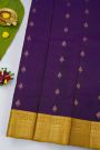 Coimbatore Soft Silk Navy Blue Saree
