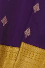 Coimbatore Soft Silk Navy Blue Saree