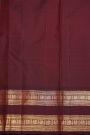 Kancheepuram Silk Wine Saree