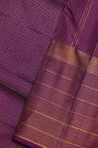 Kancheepuram Silk Purple Saree