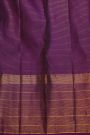 Kancheepuram Silk Purple Saree