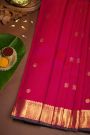 Kancheepuram Silk Pink Saree