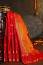 Kancheepuram Silk Red Saree