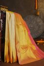 Kancheepuram Silk Cream Saree