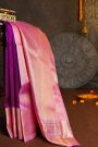 Kancheepuram Silk Purple Saree