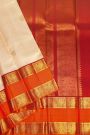 Kancheepuram Silk Peach Saree