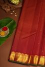 Kancheepuram Silk Maroon Saree