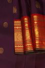 Kancheepuram Silk Navy Blue Saree