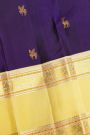 Kancheepuram Silk Navy Blue Saree