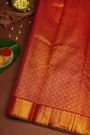 Kancheepuram Silk Red Saree
