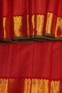 Kancheepuram Silk Red Saree