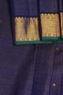 Kancheepuram Silk Navy Blue Saree