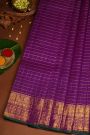 Kancheepuram Silk Purple Saree