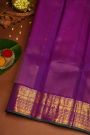 Kancheepuram Silk Purple Saree