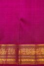 Kancheepuram Silk Peacock Blue Saree