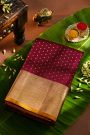 Kancheepuram Silk Maroon Saree
