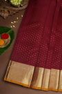 Kancheepuram Silk Maroon Saree