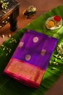 Kancheepuram Silk Purple Saree