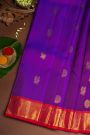Kancheepuram Silk Purple Saree