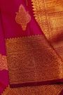 Kancheepuram Silk Magenta Saree