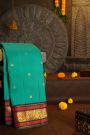 Kancheepuram Silk Sky Blue Saree