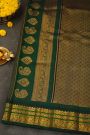 Gadwal Silk Orange Saree