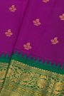 Gadwal Silk Purple Saree