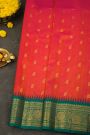 Gadwal Silk Pink Saree