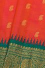 Gadwal Silk Pink Saree