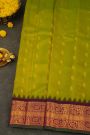 Gadwal Silk Green Saree