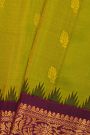 Gadwal Silk Green Saree