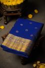 Gadwal Silk Royal Blue Saree