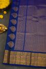 Gadwal Silk Royal Blue Saree