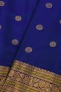 Gadwal Silk Royal Blue Saree