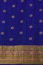Gadwal Silk Royal Blue Saree