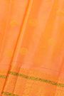 Gadwal Silk Peach Saree