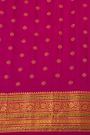 Gadwal Silk Peach Saree