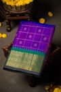 Gadwal Silk Purple Saree