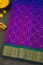 Gadwal Silk Purple Saree