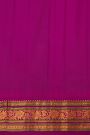 Gadwal Silk Sky Blue Saree