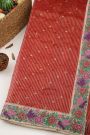 Designer Kora Red Saree