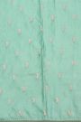 Designer Kora Sea Green Saree