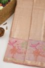 Designer Kora Peach Saree